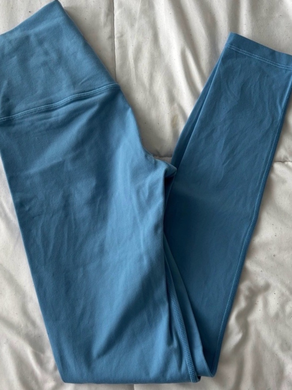 TNA Blue High-Waist Leggings